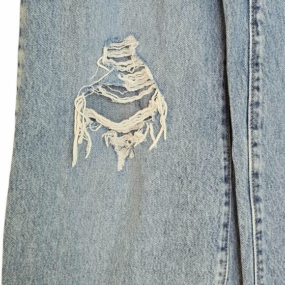 Levi's Sky Blue Wide Leg Jeans - Picture 5 of 9